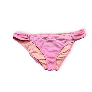 Victoria's Secret Coral Pink The Knockout Bikini Bottom Swimwear XS